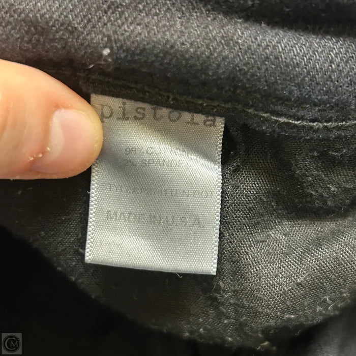 Jeans Straight By Pistola In Black, Size: 10