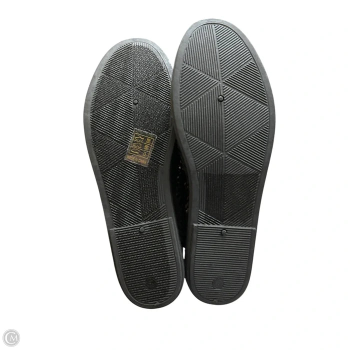 Shoes Flats By Take A Walk In Black & Blue, Size: 8