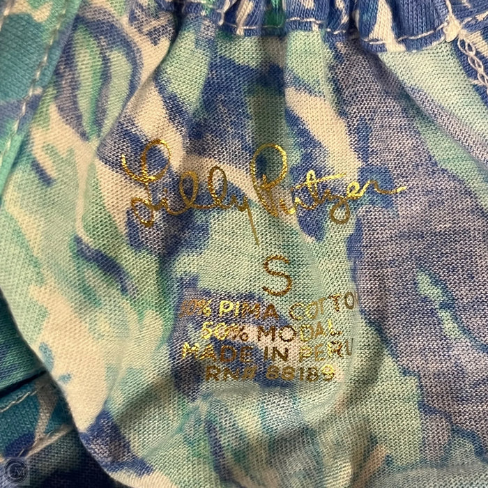 Top Sleeveless Designer By Lilly Pulitzer In Blue, Size: S