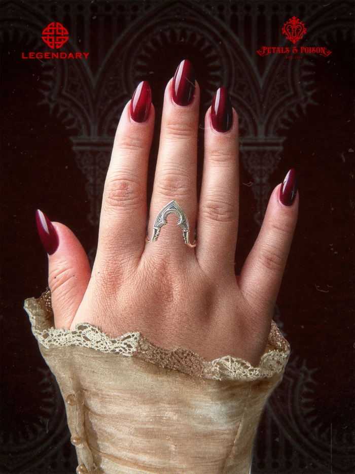 CRIMSON PEAK™ The "Sharpe Arch" Stacking Ring