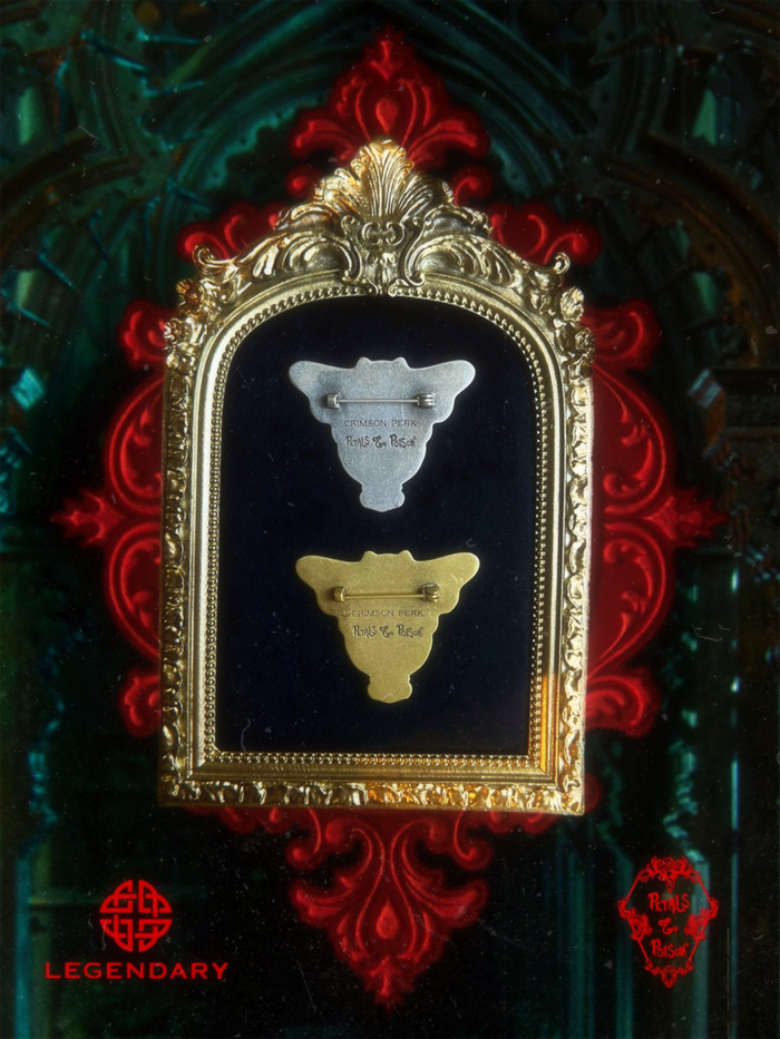 CRIMSON PEAK™ Lucille's Moth Brooch