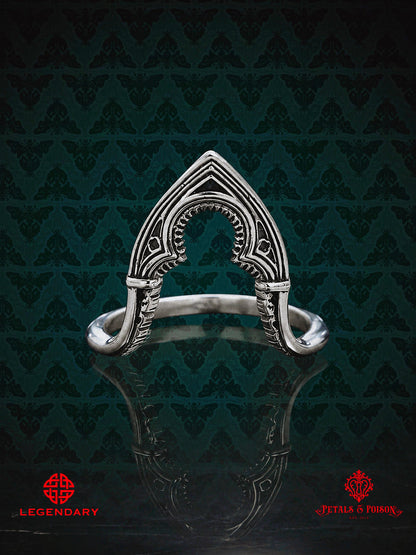 CRIMSON PEAK™ The "Sharpe Arch" Stacking Ring
