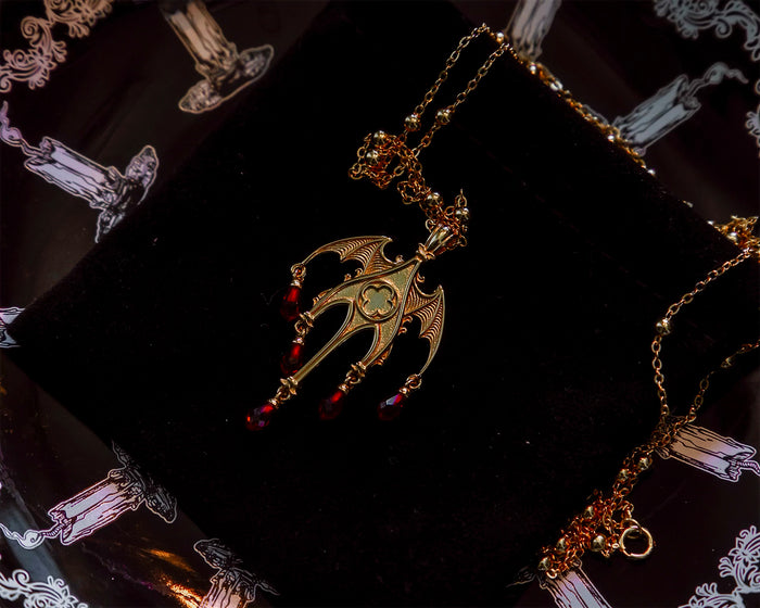 INTERVIEW WITH THE VAMPIRE™ The "Immortal Gate" Necklace GOLD