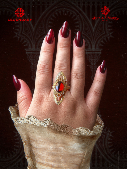 CRIMSON PEAK™ The "Sharpe Arch" Stacking Ring