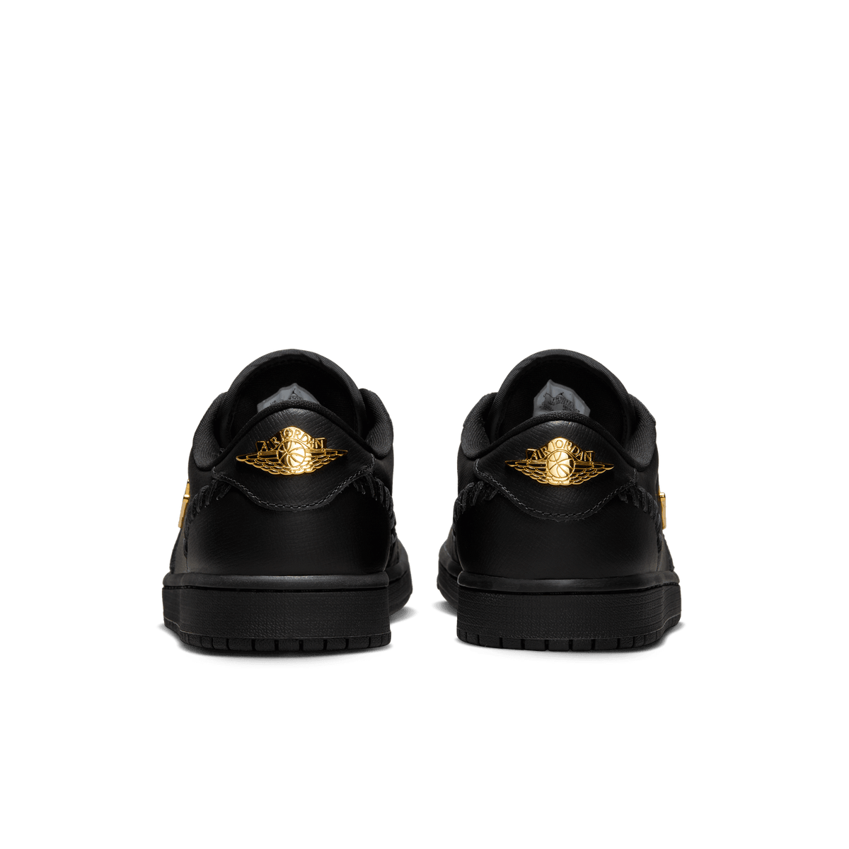 Women's Air Jordan 1 Low Method of Make "Black Metallic Gold"