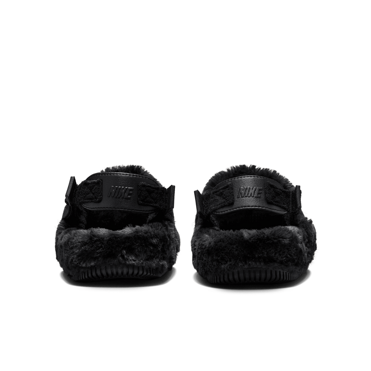 Women's Nike Calm Mule SE NA "Black Fur"