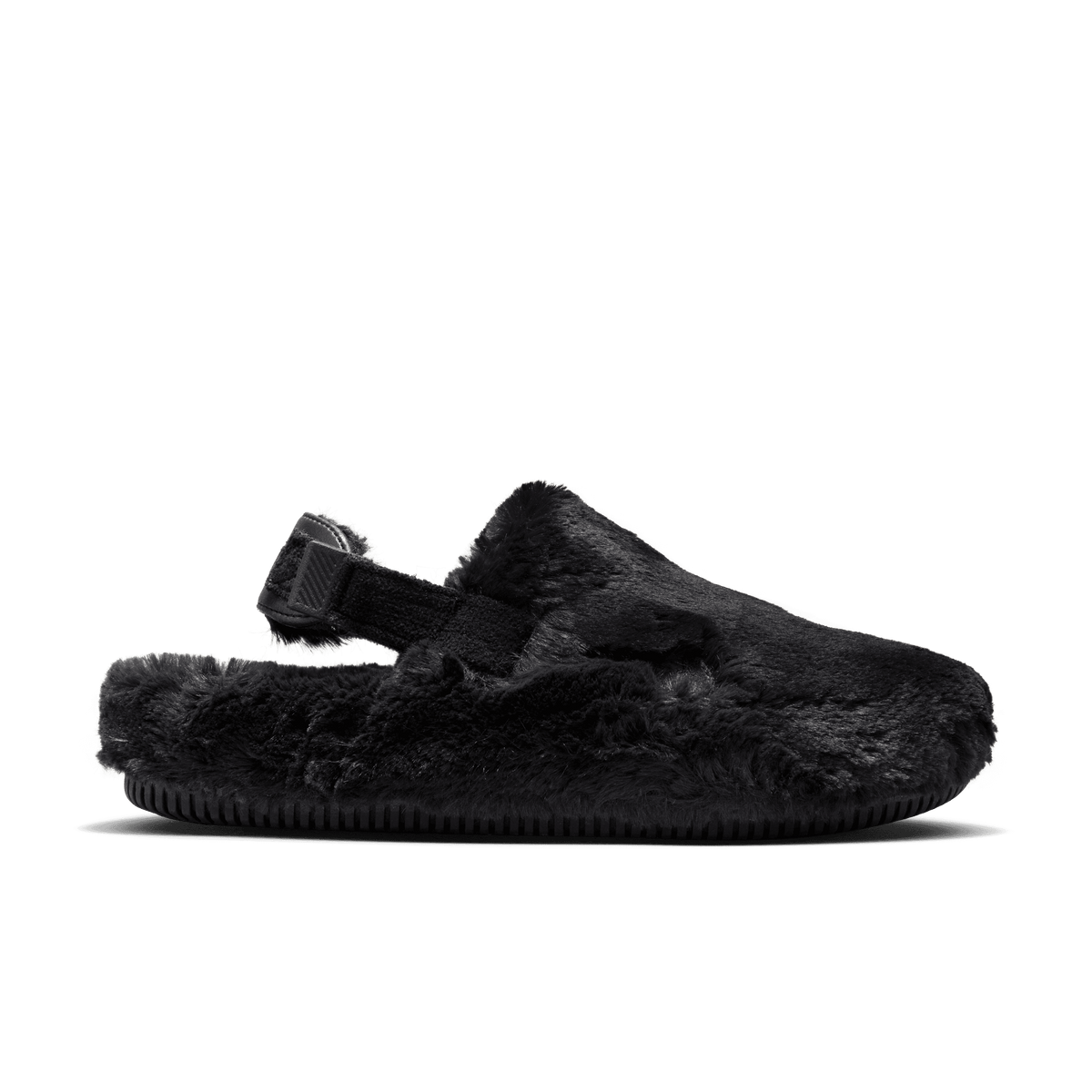 Women's Nike Calm Mule SE NA "Black Fur"