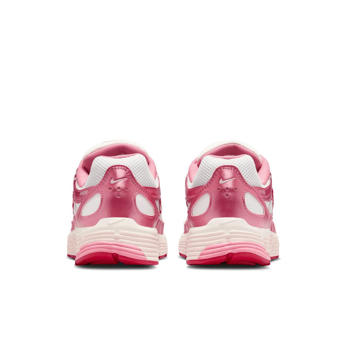 Women's Nike P-6000 "Summit White Slit Red"