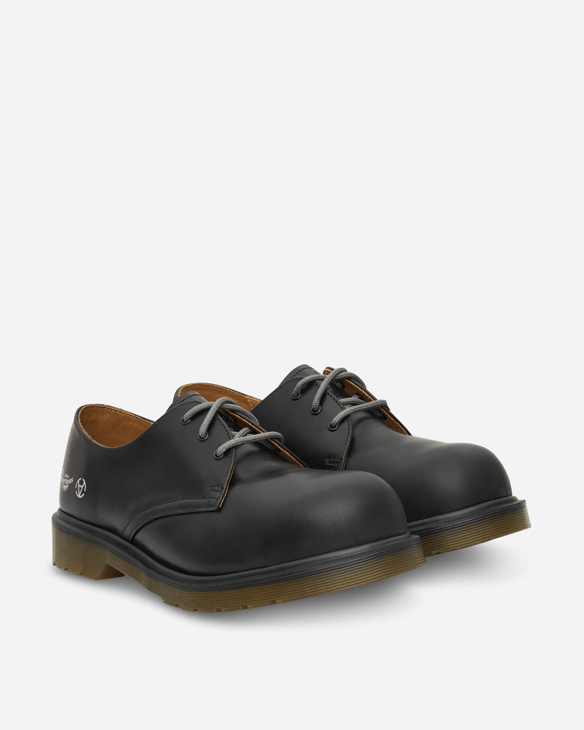 Slam Jam 1461 OUTLIER Steel Toe Shoes Black