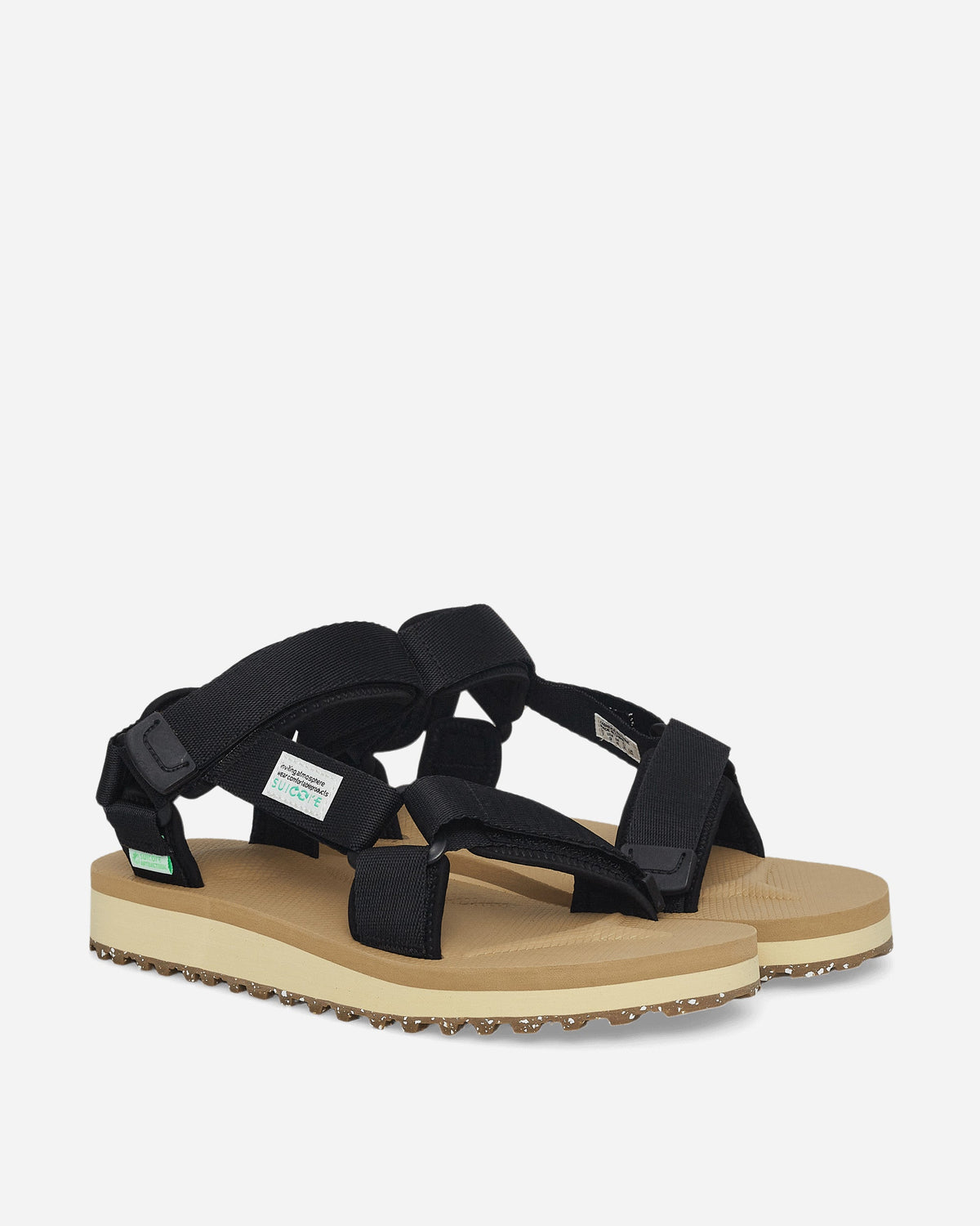 DEPA-2Cab-ECO Sandals Black