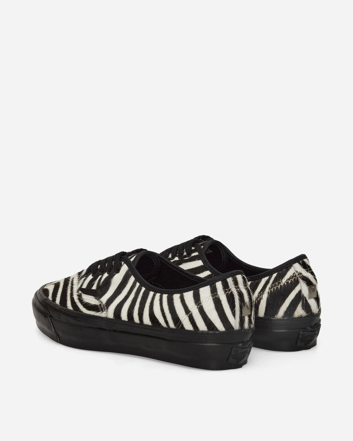 Life is Unfair Authentic 44 LX Pony Hair Sneakers Zebra