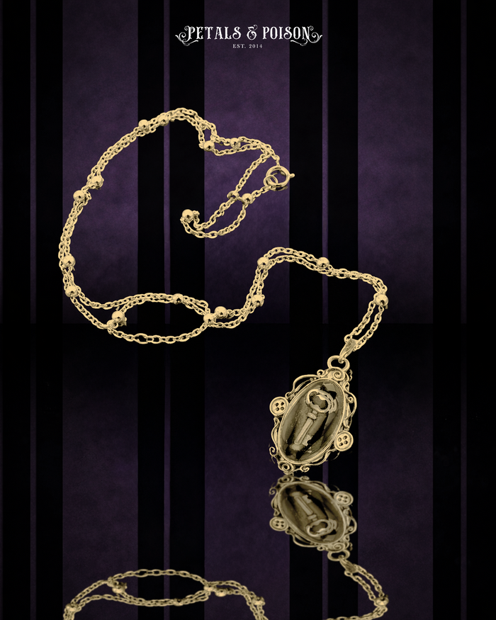 ARCHIVE: The GOLD "September's Key" Necklace