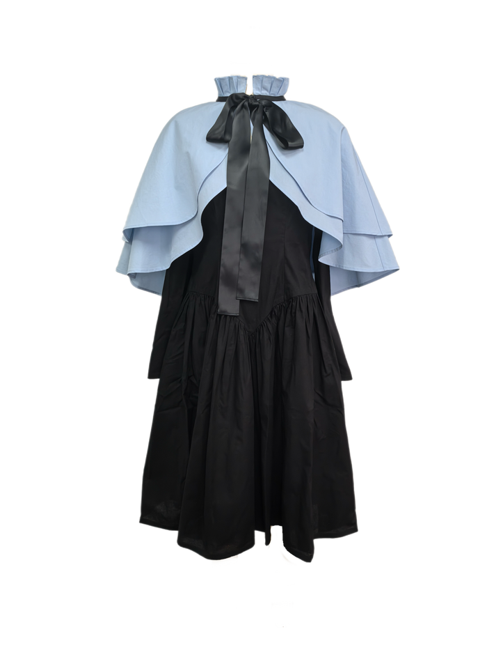 ARCHIVE: The "Malvolia" Capelet in WONDERLAND BLUE
