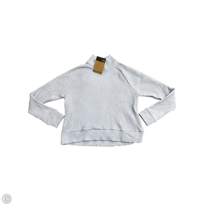 Athletic Sweatshirt Collar By The North Face In Grey, Size: M