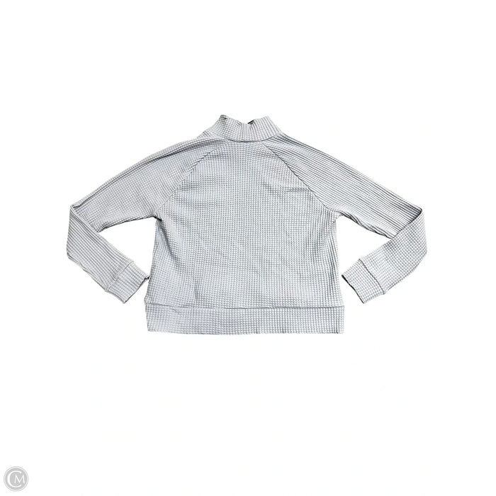 Athletic Sweatshirt Collar By The North Face In Grey, Size: M