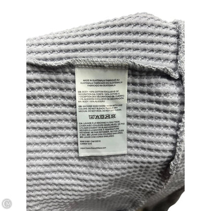 Athletic Sweatshirt Collar By The North Face In Grey, Size: M