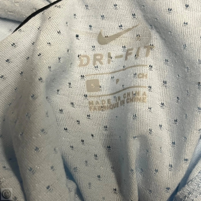 Athletic Top Long Sleeve Crewneck By Nike In Blue, Size: S