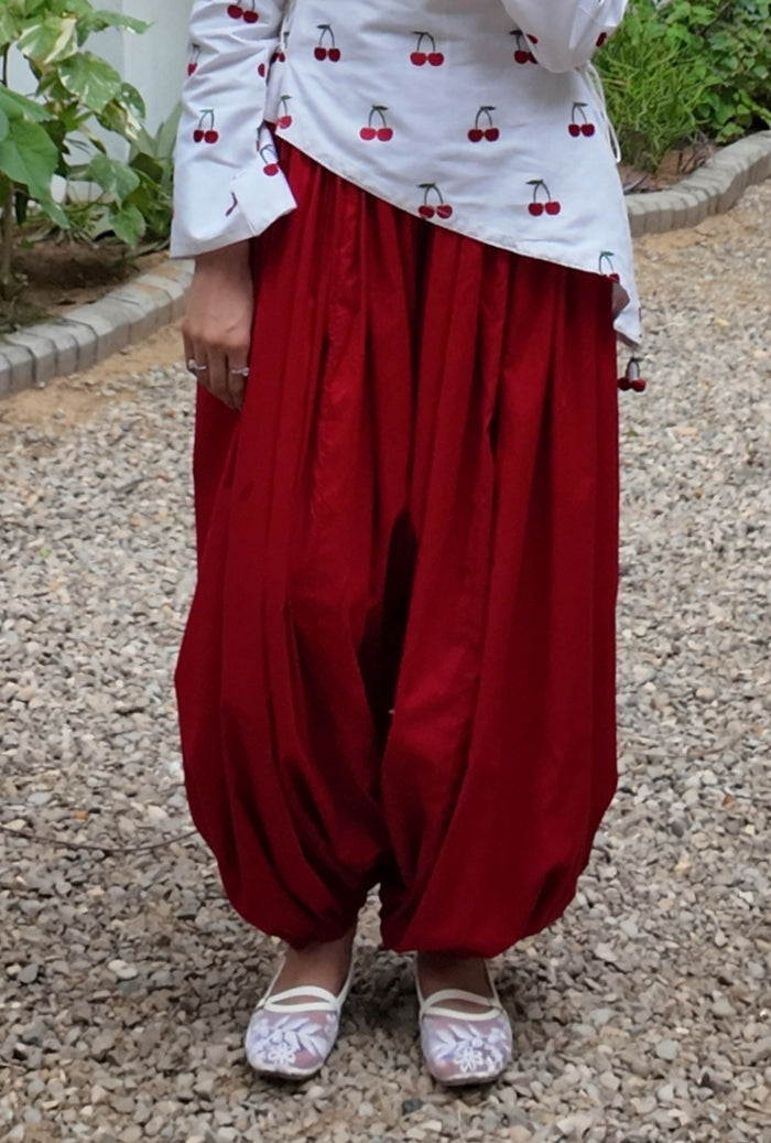 Cherry Lady - Balloon Shalwar