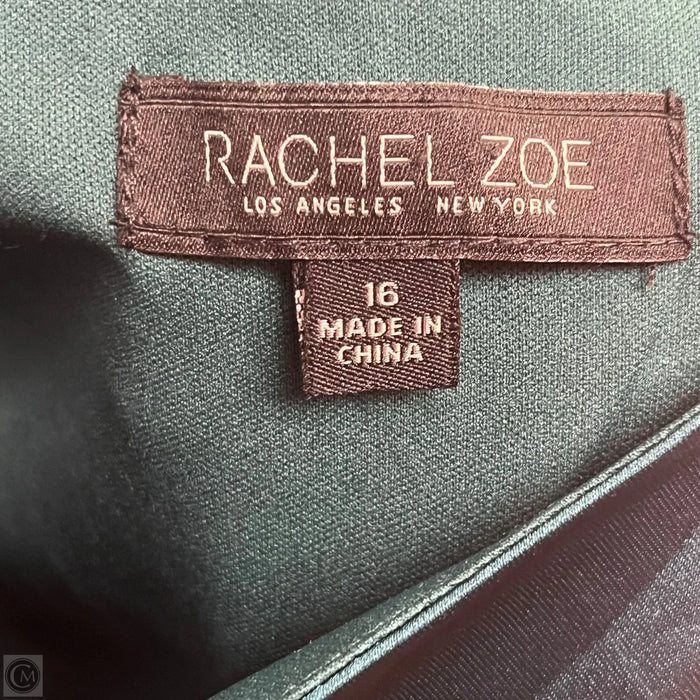 Dress Party Midi By Rachel Zoe In Green, Size: Xl