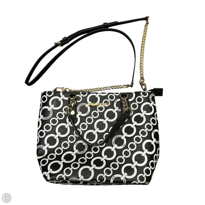 Handbag Designer By Karl Lagerfeld, Size: Small