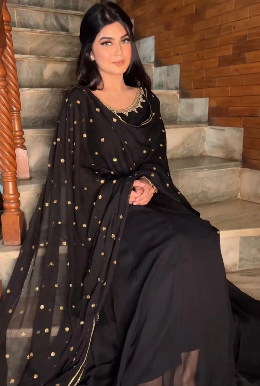 Insha in Sitarah Outfit