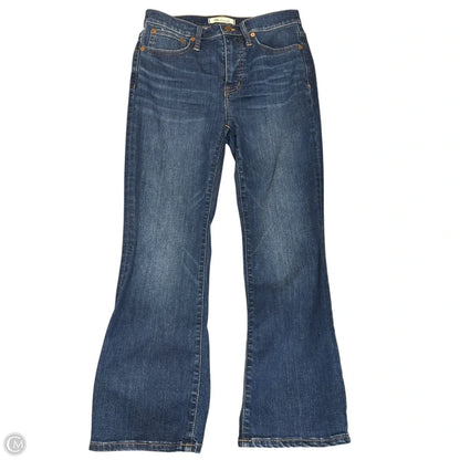 Jeans Boot Cut By Madewell In Blue Denim, Size: 2