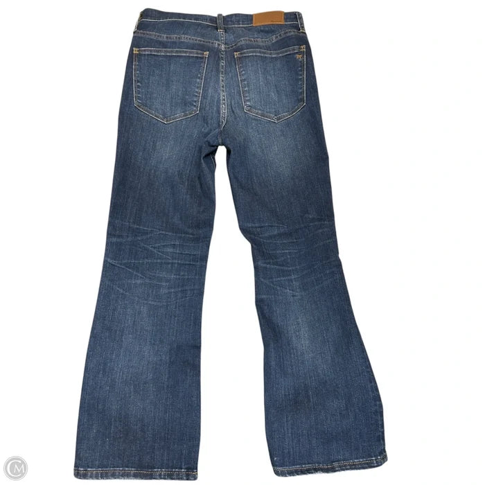Jeans Boot Cut By Madewell In Blue Denim, Size: 2