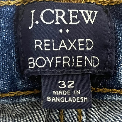Jeans Boyfriend By J. Crew In Blue Denim, Size: 14