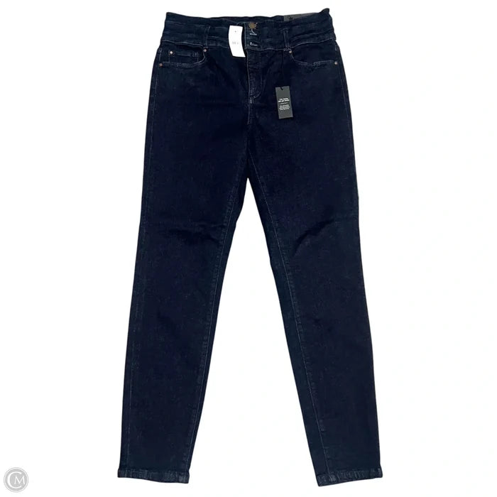 Jeans Skinny By Ann Taylor In Blue Denim, Size: 10