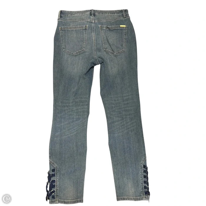 Jeans Skinny By White House Black Market In Blue Denim, Size: 0