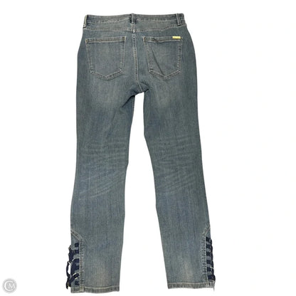 Jeans Skinny By White House Black Market In Blue Denim, Size: 0