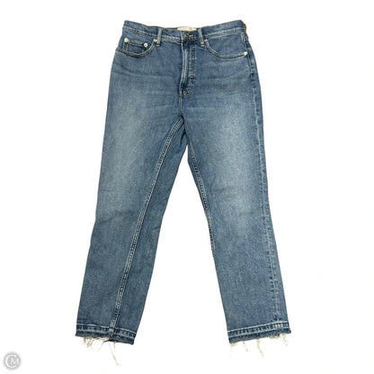 Jeans Straight By Everlane In Blue Denim, Size: 6
