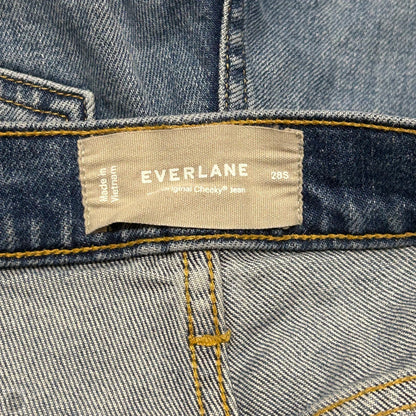 Jeans Straight By Everlane In Blue Denim, Size: 6