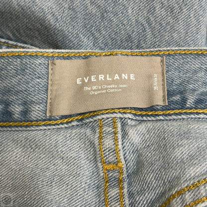 Jeans Straight By Everlane In Blue Denim, Size: 6
