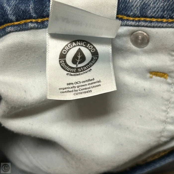 Jeans Straight By Everlane In Blue Denim, Size: 6