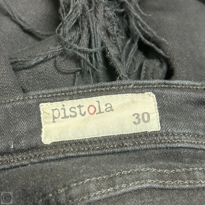 Jeans Straight By Pistola In Black, Size: 10