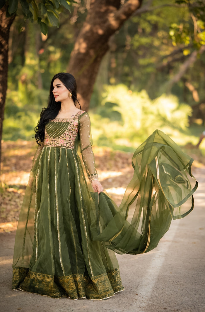 Nimrah Shah in Raj Kumari Outfit