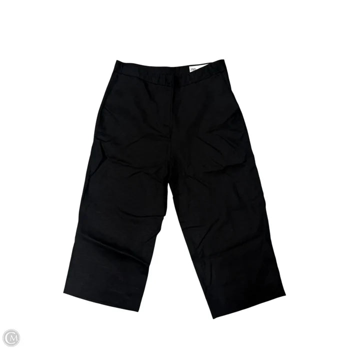 Pants Cropped By Zara In Black, Size: Xs