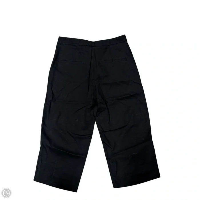 Pants Cropped By Zara In Black, Size: Xs