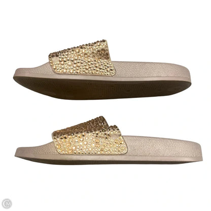 Sandals Flats By Inc In Rose Gold, Size: 8