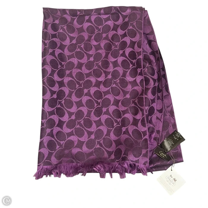 Scarf Designer By Coach