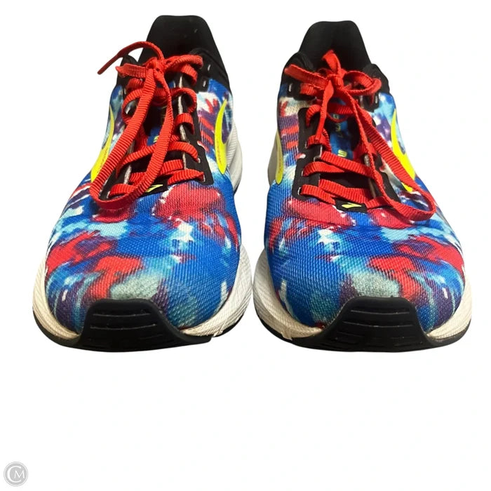 Shoes Athletic By Brooks In Tie Dye Print, Size: 7.5