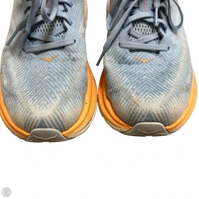 Shoes Athletic By Hoka In Blue & Orange, Size: 9