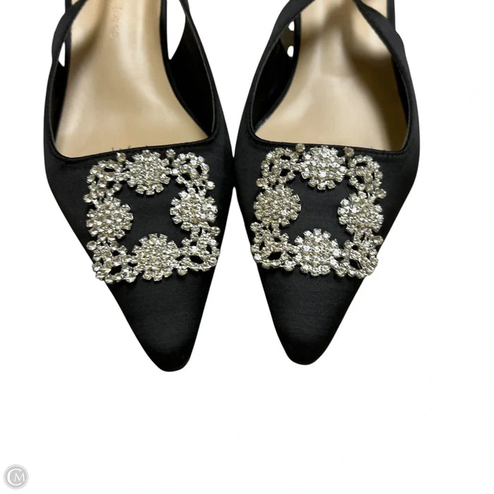 Shoes Heels Kitten By Wild Diva In Black, Size: 7