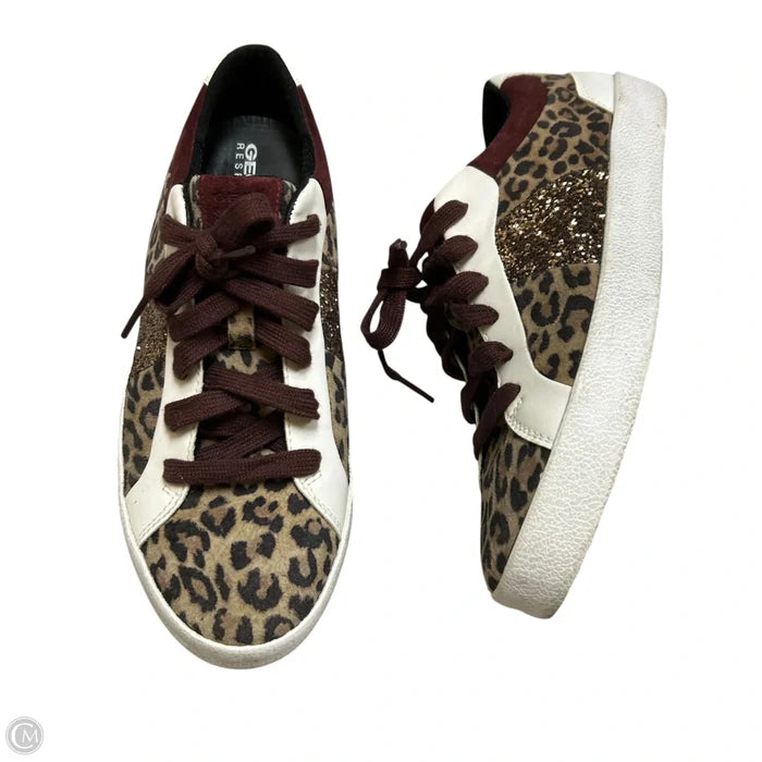 Shoes Sneakers By Geox Shoes In Animal Print, Size: 10