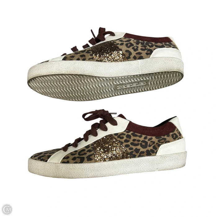 Shoes Sneakers By Geox Shoes In Animal Print, Size: 10