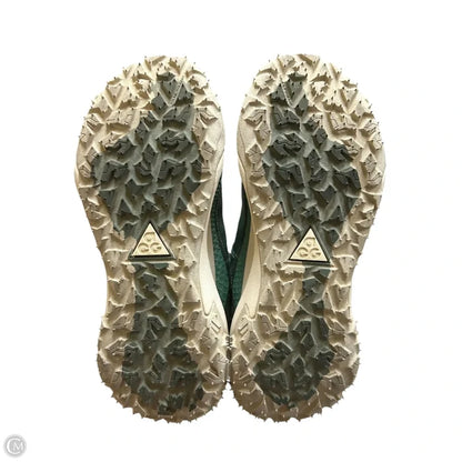 Shoes Sneakers By Nike In Cream & Green, Size: 5.5
