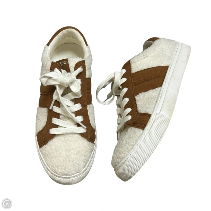Shoes Sneakers By J. Crew In Cream & Tan, Size: 8