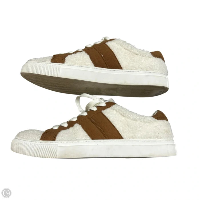 Shoes Sneakers By J. Crew In Cream & Tan, Size: 8