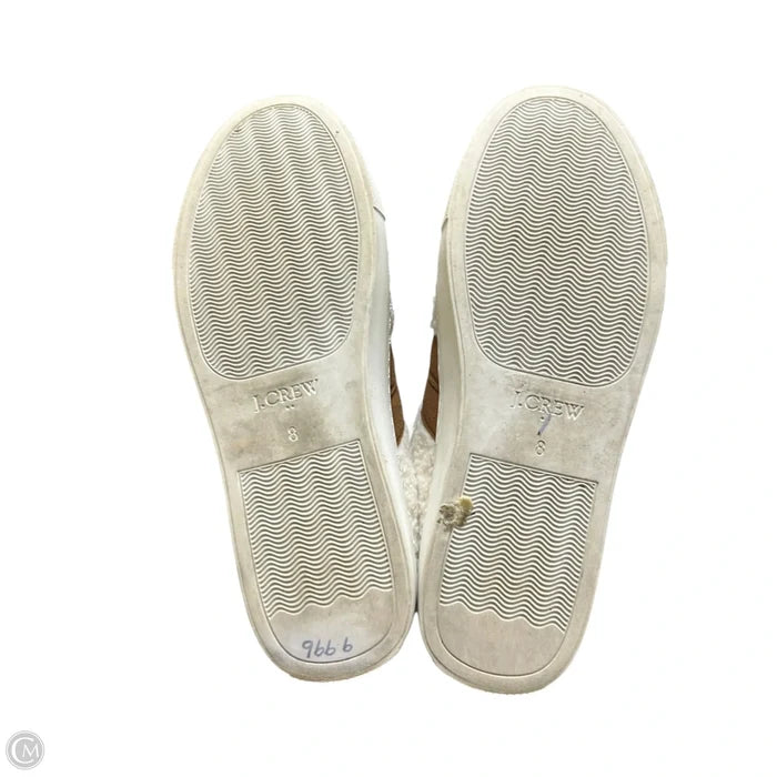 Shoes Sneakers By J. Crew In Cream & Tan, Size: 8